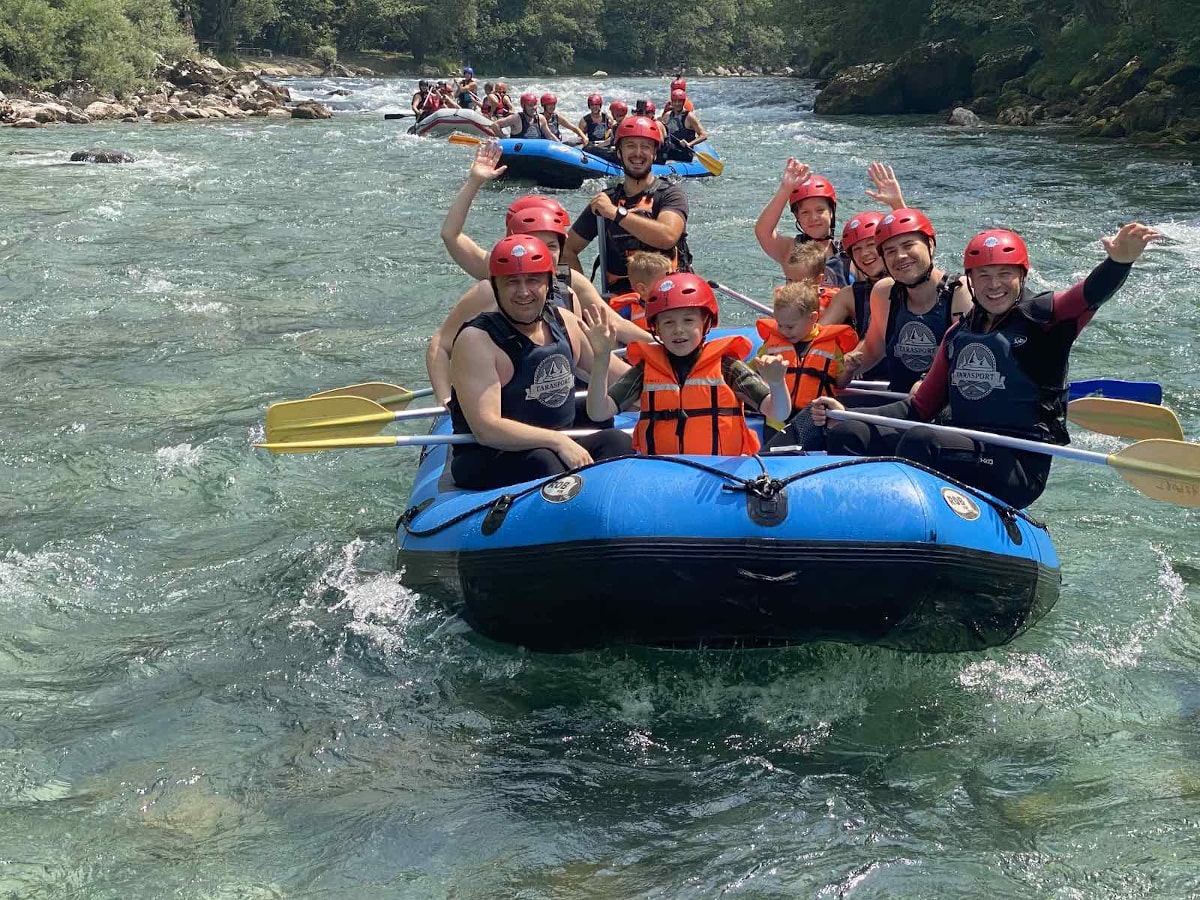 Rafting sa decom na Tari